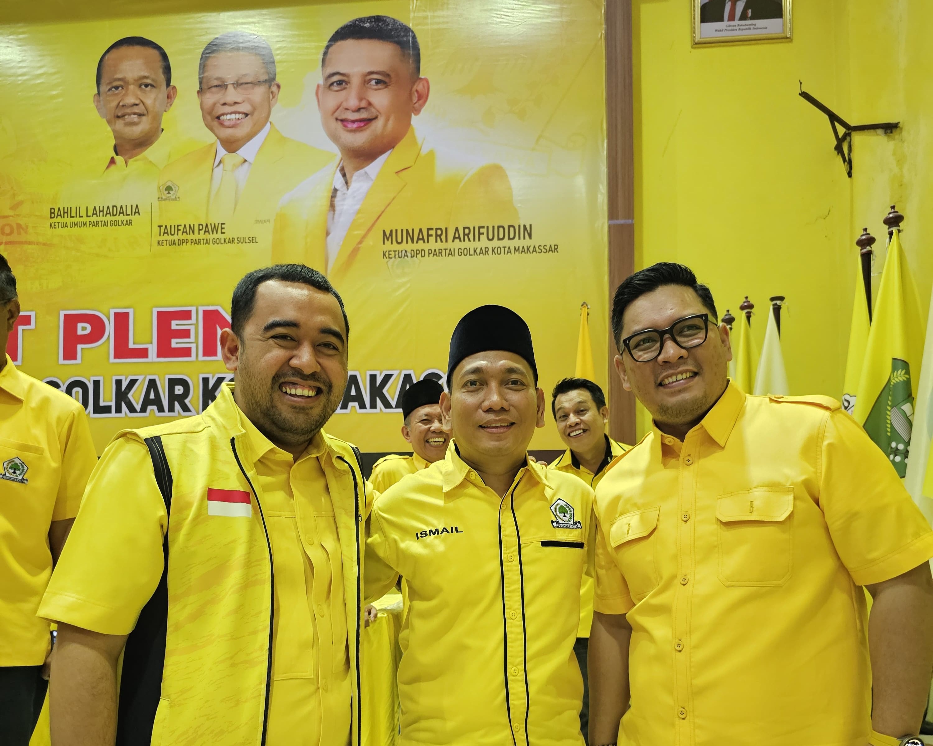 Posisi Sekretaris  Golkar Makassar, Suharmika Gantikan Wahab Tahir 