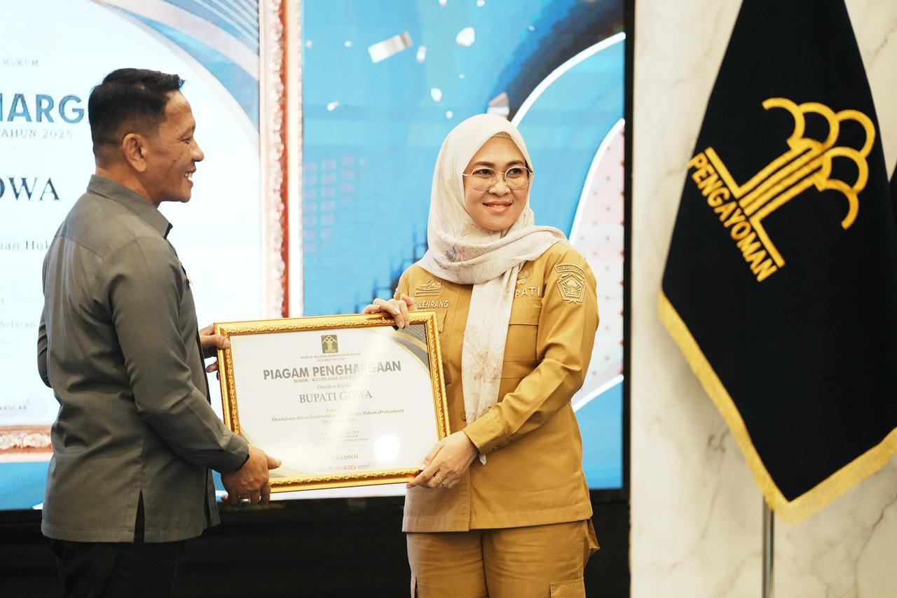 Posbankum Warga Miskin Antar Gowa Raih Penghargaan