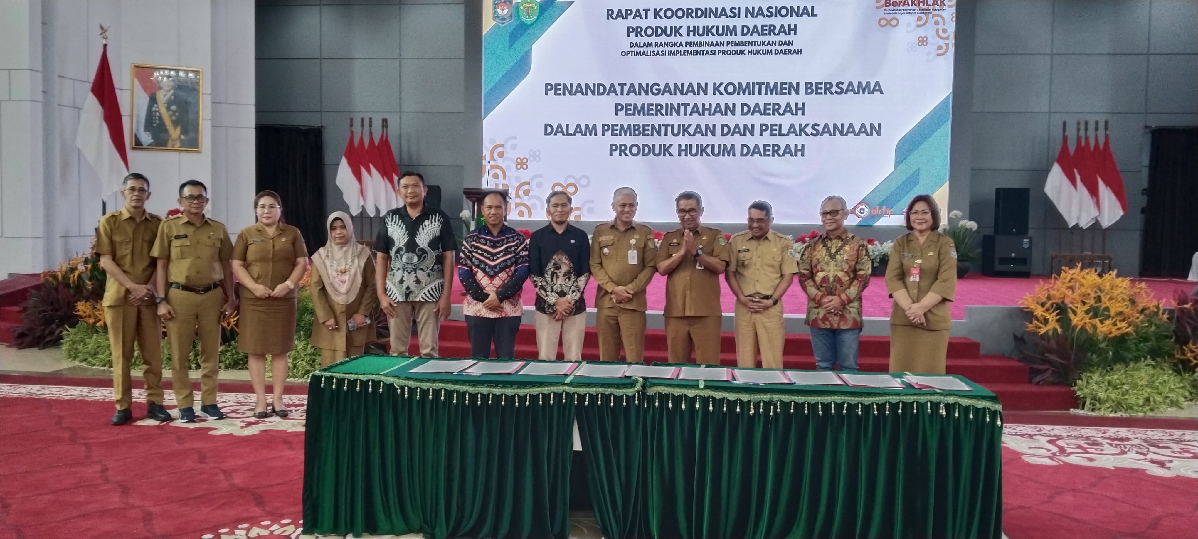 Pimpinan Bapemperda DPRD Sulsel Hadiri Rakornas Produk Hukum Daerah di Kaltim