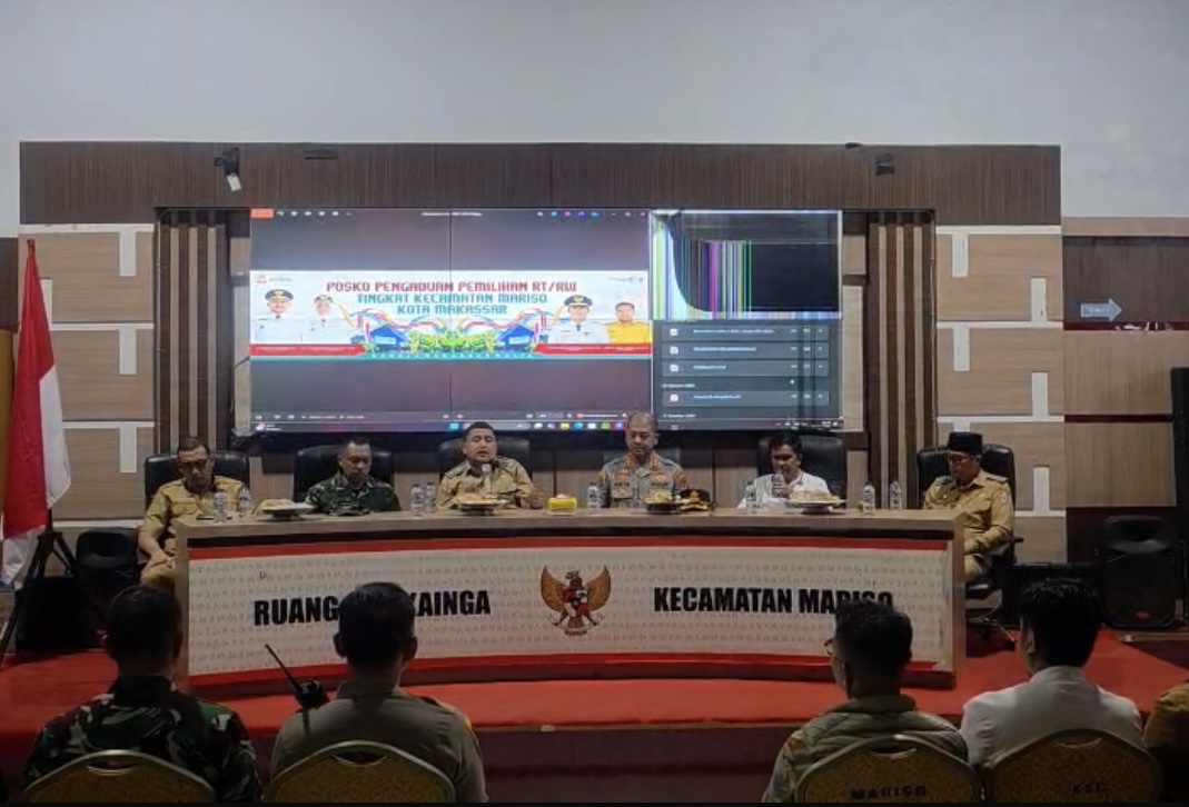 DPT Aman, Pemkot & TNI–Polri Siagakan Pengamanan Penuh di Lokasi Pemilihan RT/RW Makassar