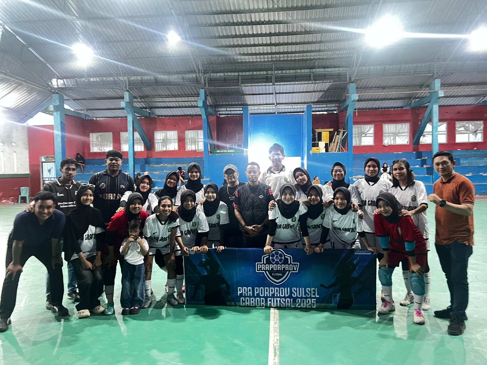 Futsal Putri Takalar Pastikan Lolos Porprov, Sementara Pimpin Klasemen Pra Porprov Sulsel