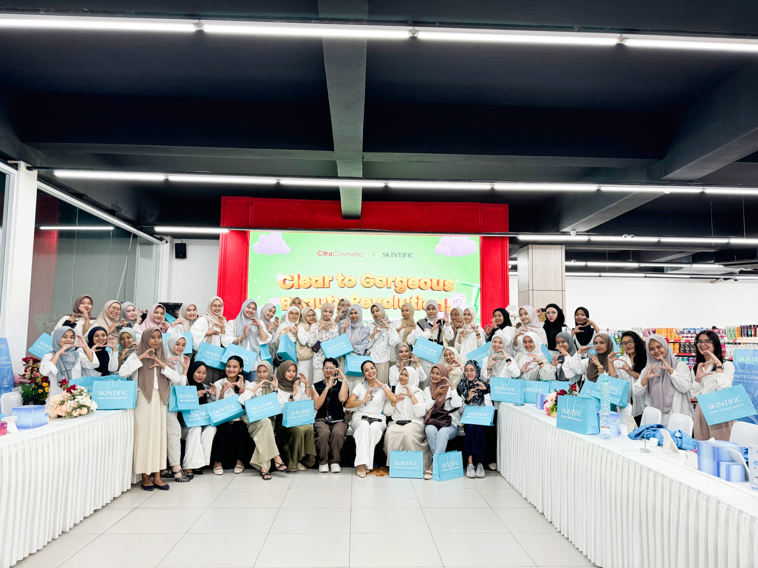 CitraCosmetic dan Skintific Gelar Skincare Class, Pertajam Pengetahuan tentang Perawatan Jerawat