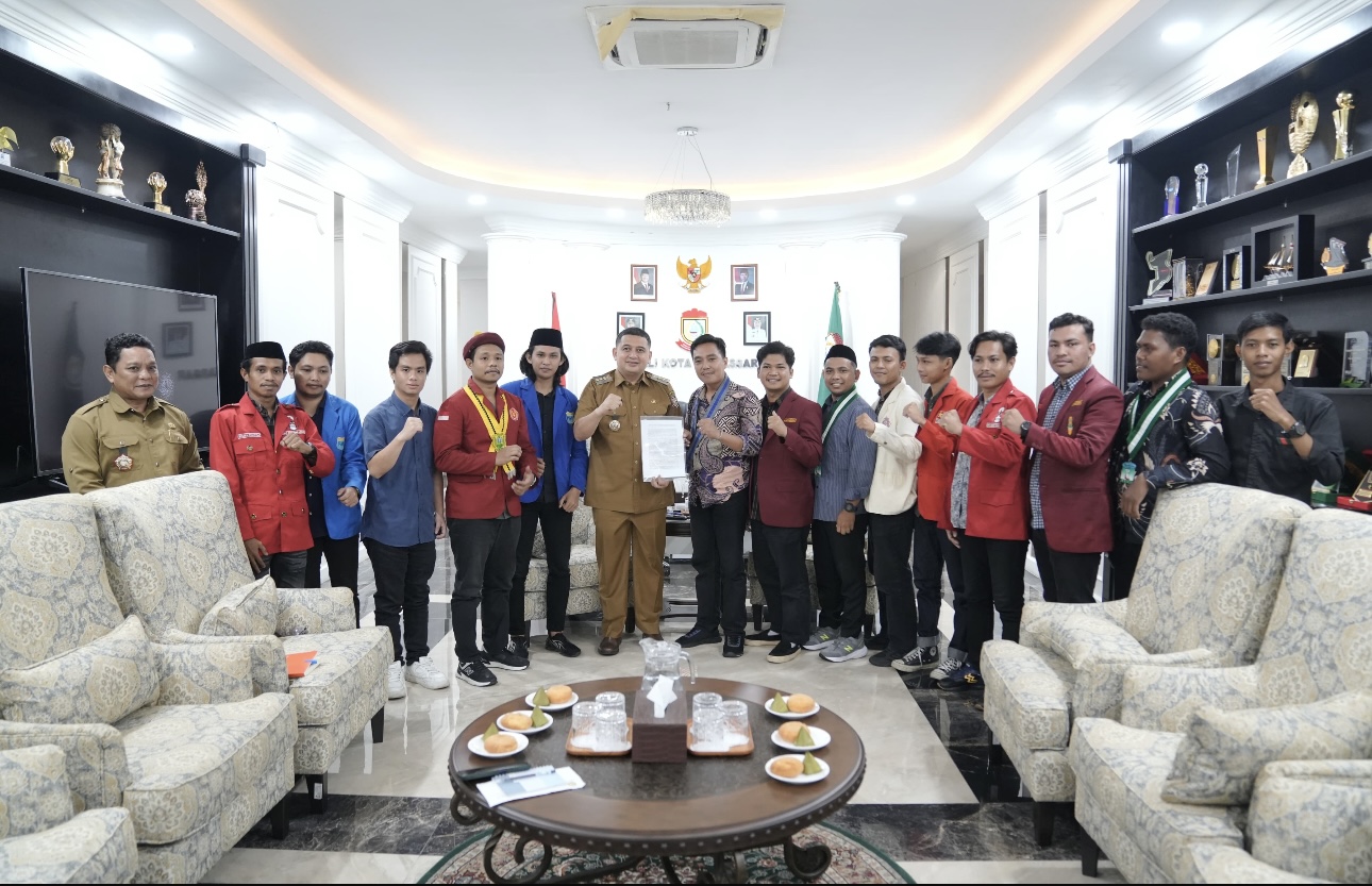 Lintas Organisasi Cipayung Plus Sambangi Wali Kota Makassar, Dorong Sinergi dan Mitra Kritis Pemkot