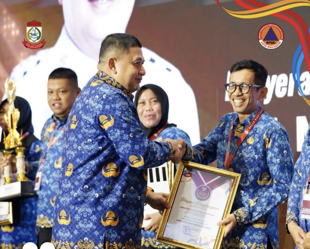 Inovasi SALAMA BPBD Makassar Raih Penghargaan di Innovative Mayor Award 2025