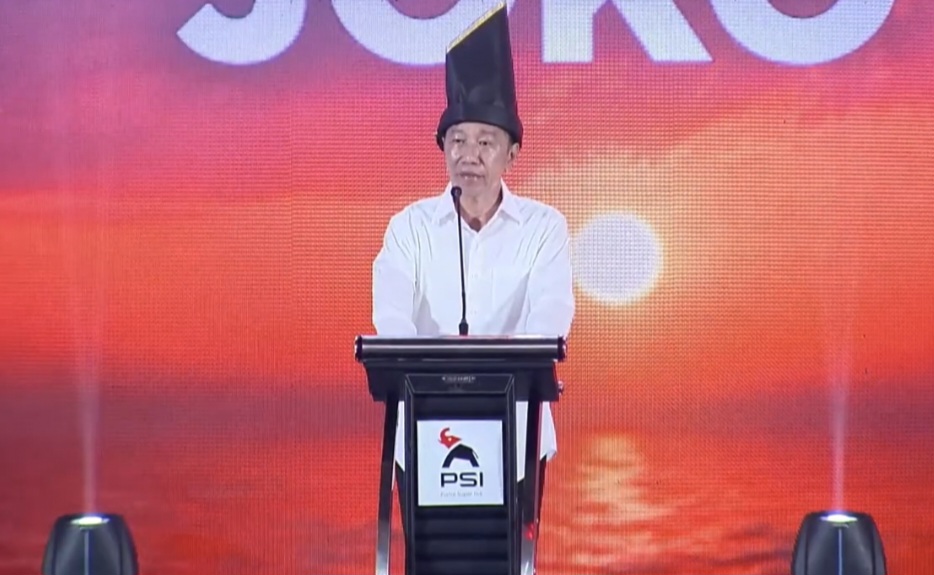 Jokowi: Saya Akan Bekerja Habis-habisan Besarkan PSI