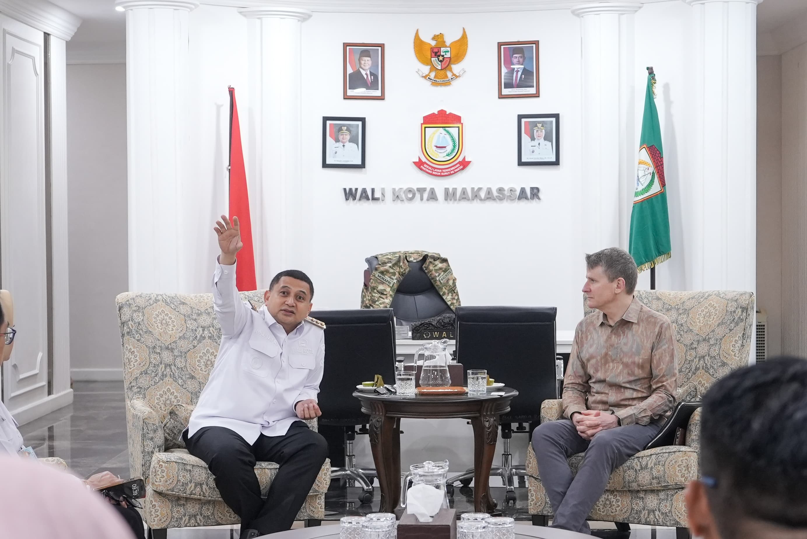 Tangani Banjir, Sampah, Hingga Transportasi Publik Munafri Ajak Kerjasama Dubes Australia