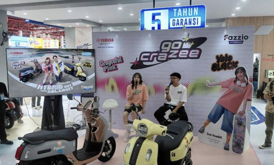 Lets Go Crazee! Fazzio Hybrid Dorong Kreativitas dan Gaya Gen Z Lewat Pilihan Warna Baru
