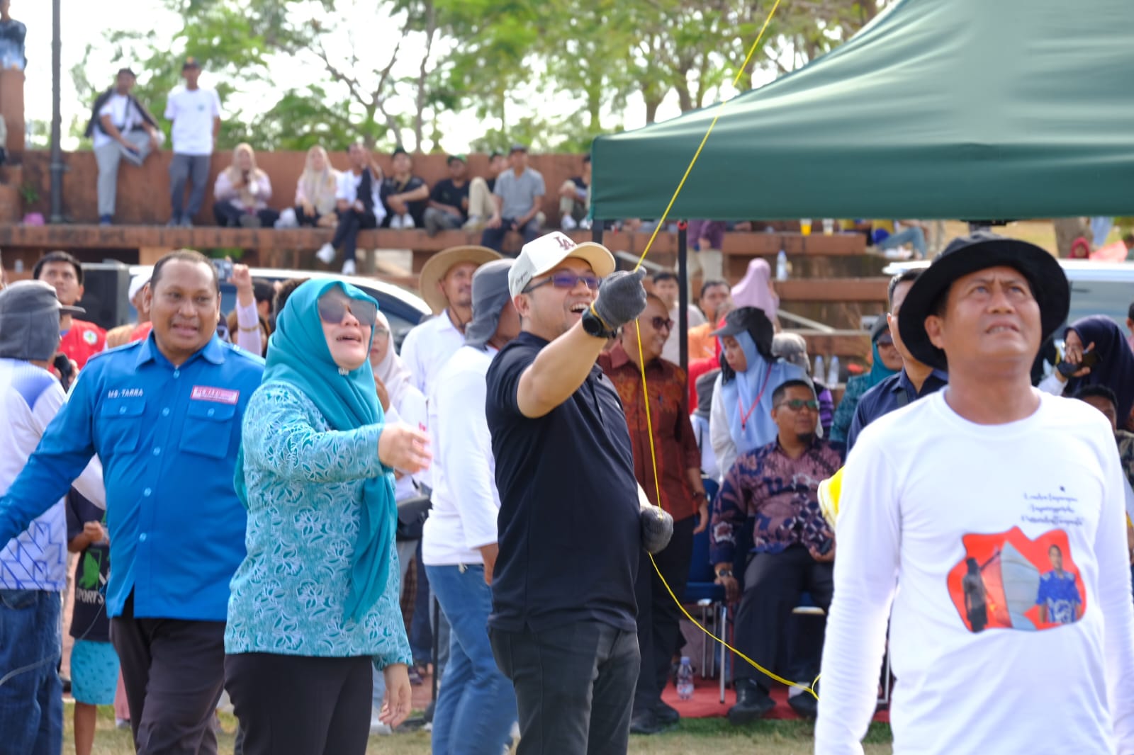 Digelar Pertama Kali, 140 Desa/Kelurahan Adu Kreatif di Lomba Layangan Pemkab Gowa