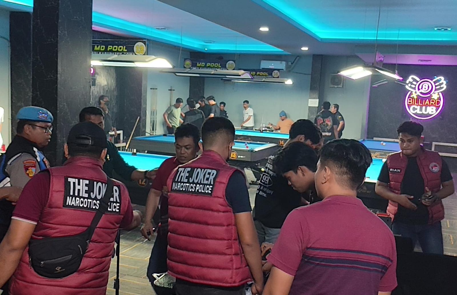 Razia Narkotika, Polresta Gowa Sisir Tempat Hiburan