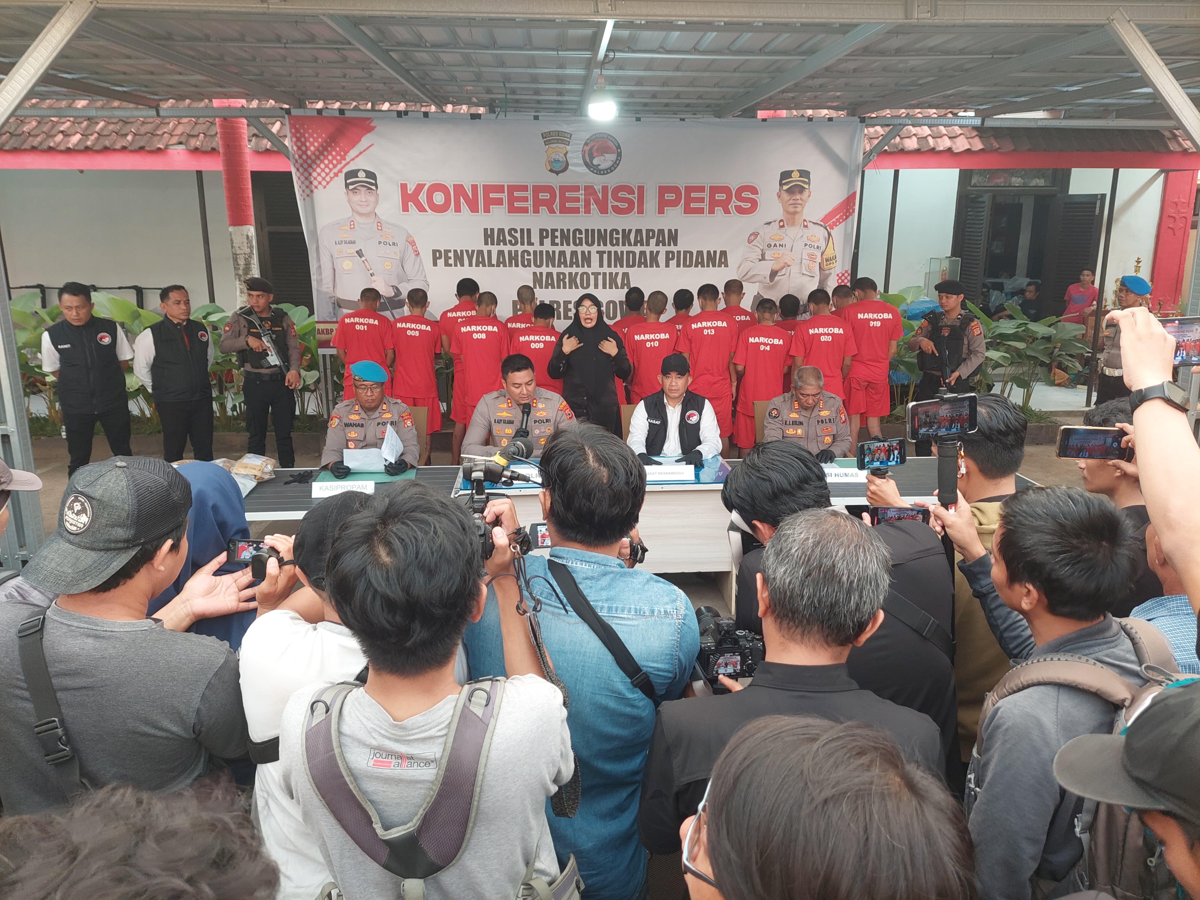 Pengungkapan Kasus Narkotika di Gowa Meningkat