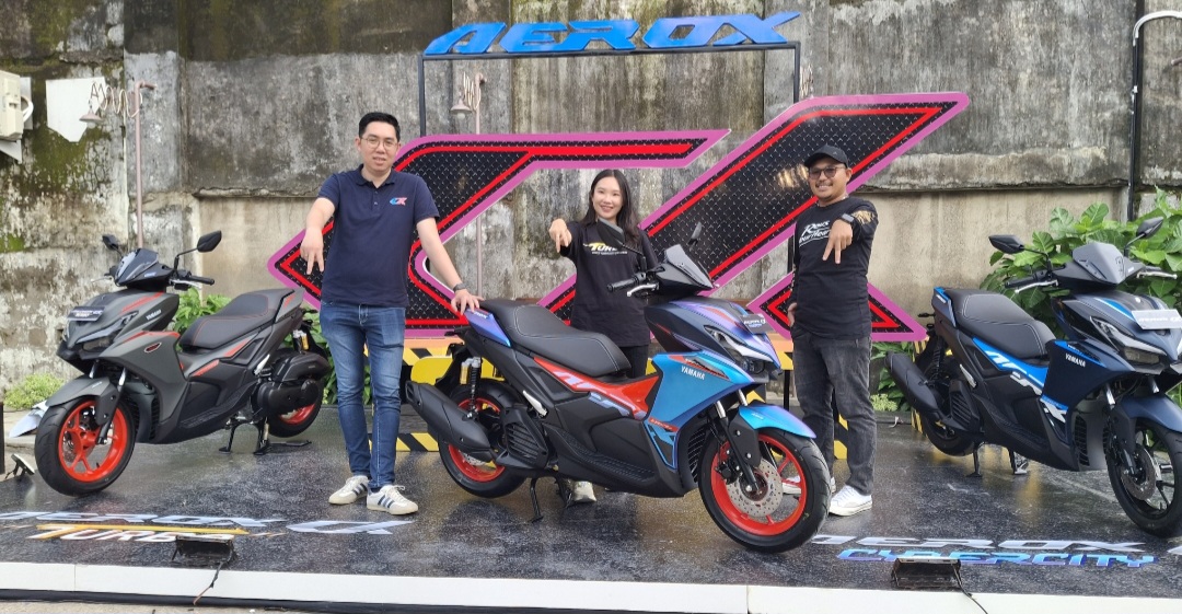 Suracojaya Abadimotor  Launcing  Yamaha Aerox Alpha Turbo