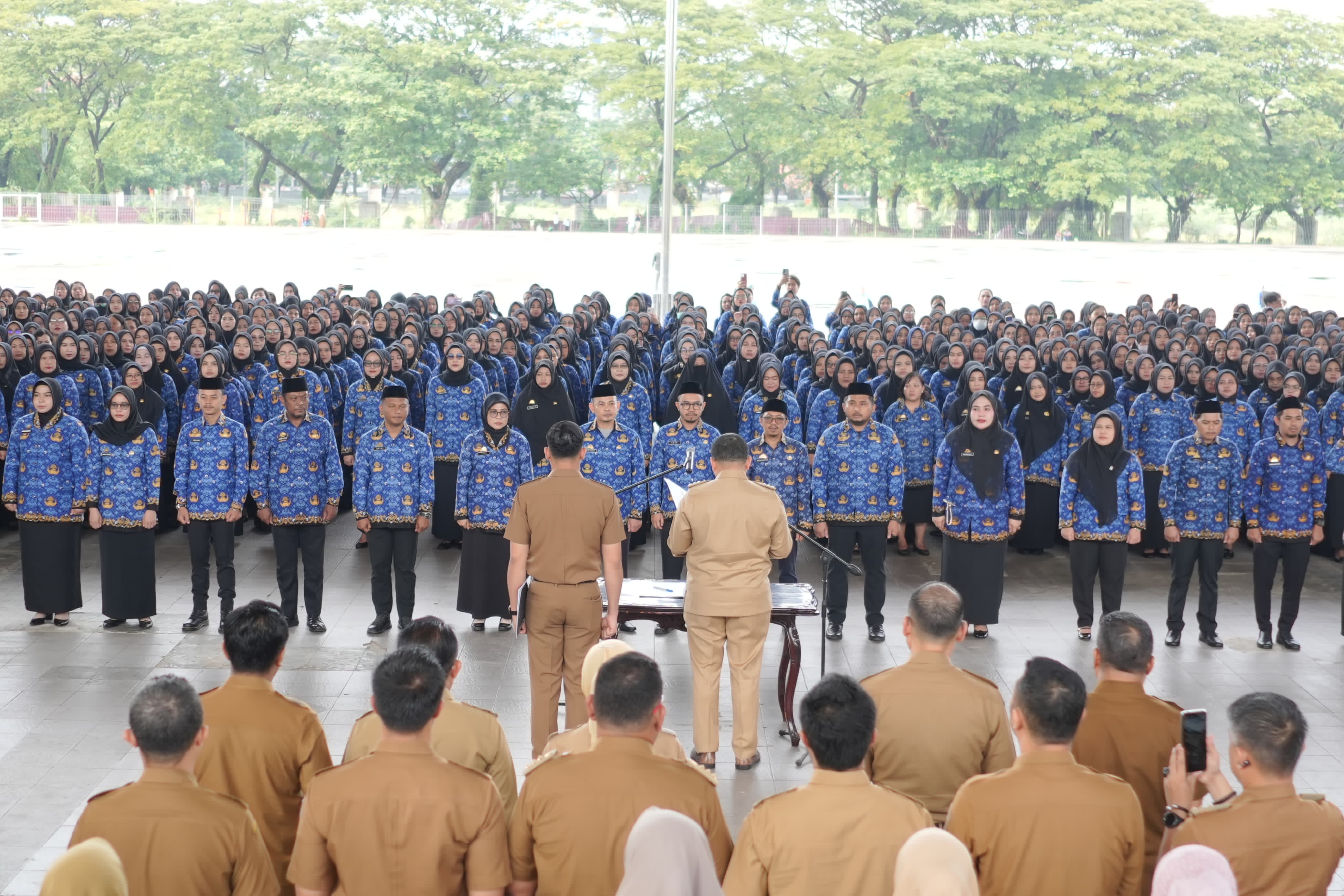 Sebanyak 1.746 Honorer Lingkup Pemkot Makassar Resmi Diangkat Jadi Pegawai