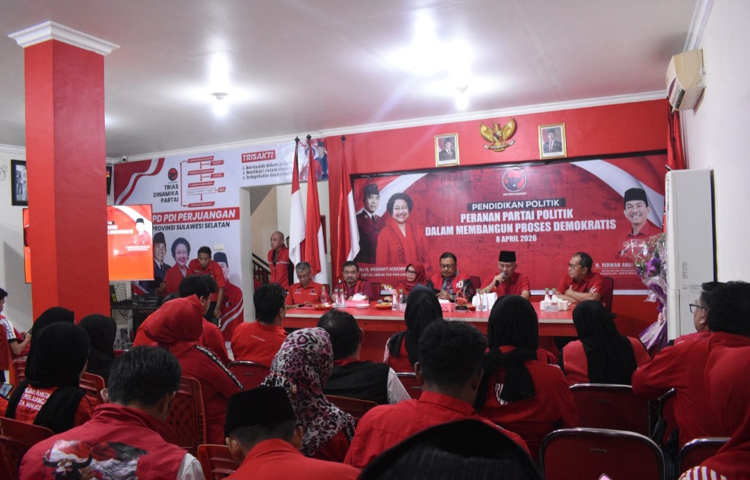 DPD PDI Perjuangan Sulsel Gelar Fit and Proper Test 100 Calon Ketua PAC di Makassar
