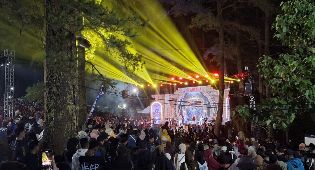 Meriah! Ribuan Biker dan Masyarakat Ramaikan MAXI Yamaha Day 2025 di Puncak Malino
