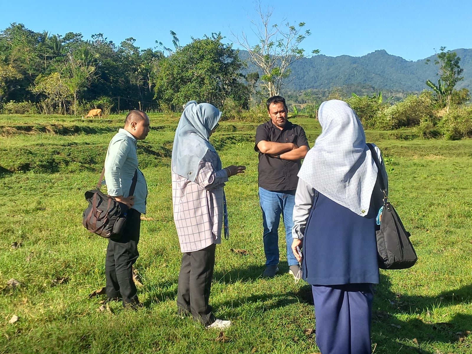 Tim Kemendikasmen Visitasi Lokasi Pembangunan Sekolah Unggulan KKSS di Bone