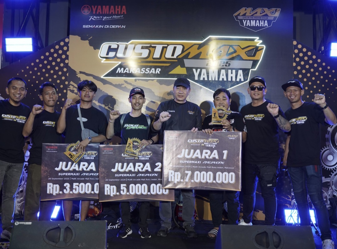 Hasil Lengkap CostuMAXI 2025: XMAX, NMAX, Aerox, Lexi Punya Raja Modifikasi Baru