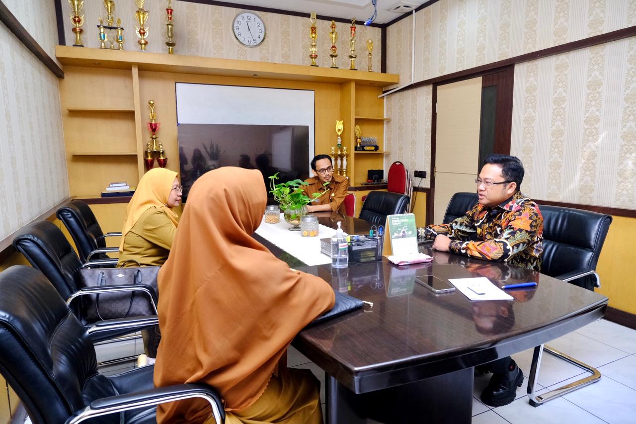 Wabup DM Temui Kadis BMBK Sulsel, Bahas Perbaikan Jalan Provinsi ke Malino