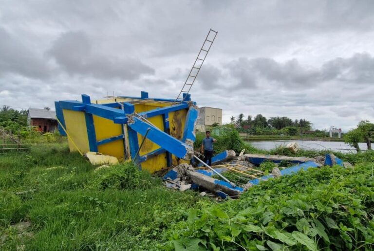 Pemkab Maros Turunkan Tim Tekhnis Atasi Robohnya Menara Pamsimas