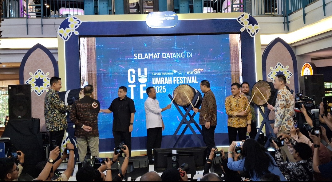 Didukung Bank Mandiri, Garuda Indonesia Umrah Festival Resmi Dibuka di Makassar