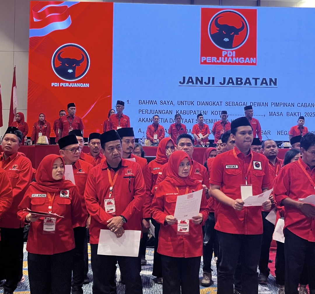 Struktur Baru  PDI Perjuangan  Makassar, Andi Suhada  Kembali Jadi Nahkoda