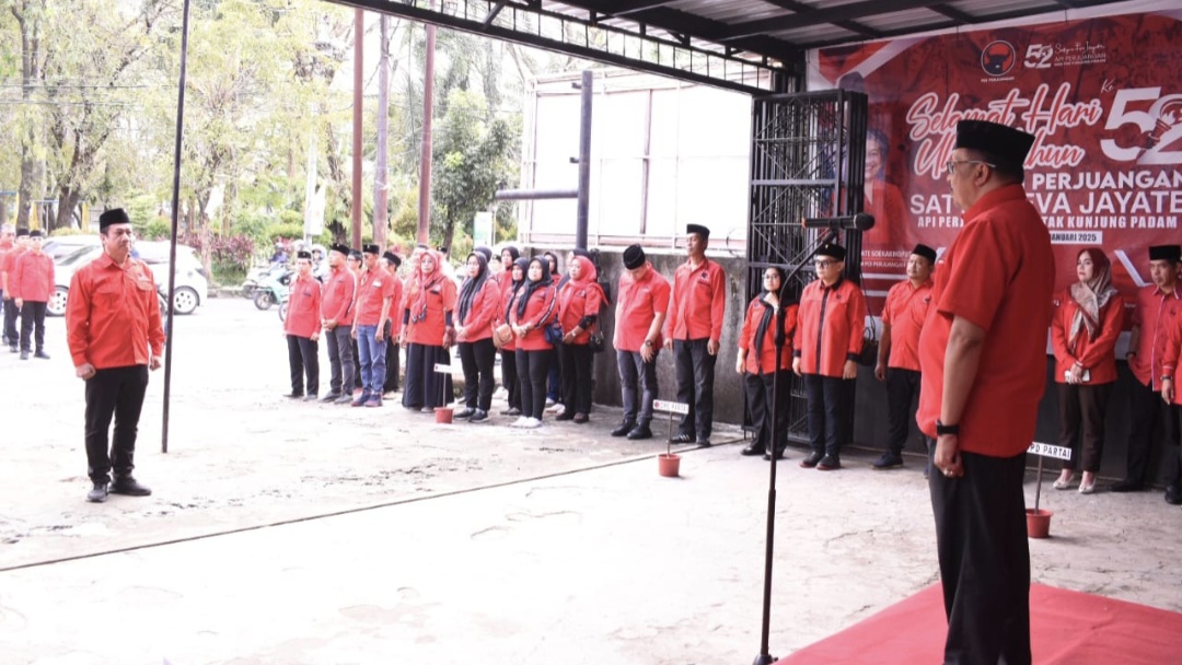 Peringati Hari Lahir Pancasila, PDI Perjuangan Sulsel Gelar Upacara dan Diskusi Kebangsaan
