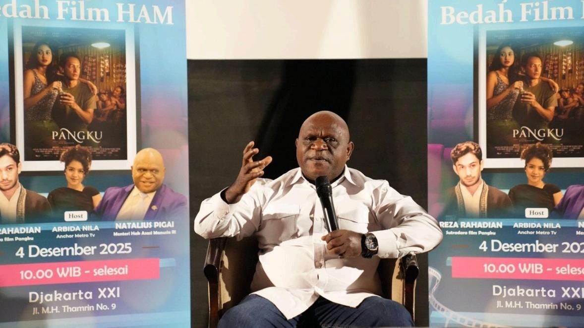 Sarat Pesan HAM, Natalius Pigai Apresiasi Film Pangku dan Ingatkan Pentingnya Kehadiran Negara