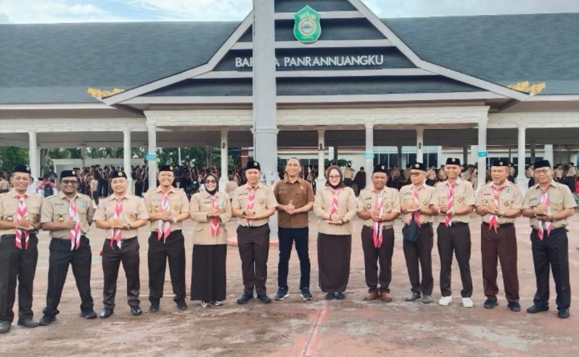 Apel Besar Akhiri Kegiatan Pramuka Takalar, Semangat Penggalang Dibawa Pulang ke Masyarakat