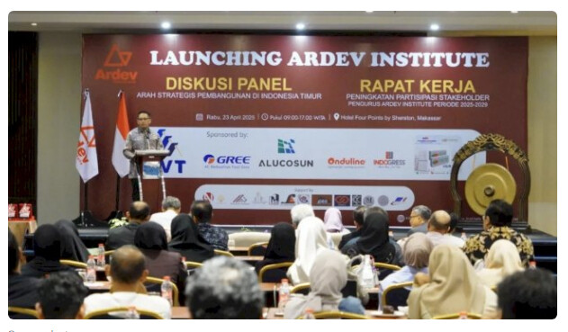 Ketua DPRD Makassar Supratman Tampil Keynote Speaker di Peluncuran Ardev Institute