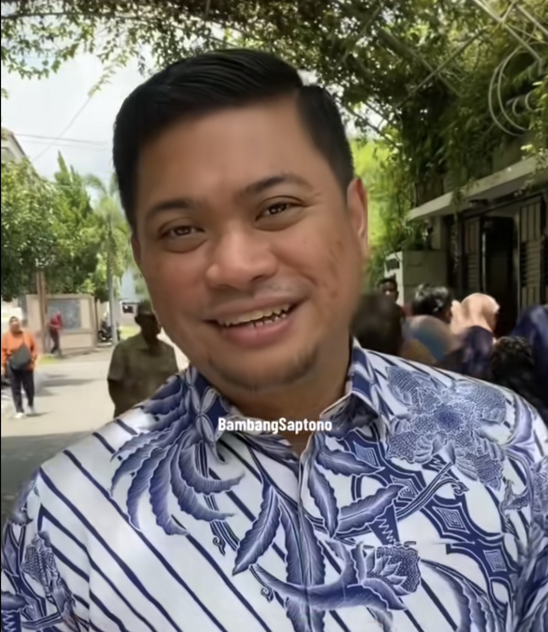 Mantan Bupati Gowa Adnan Temui Jokowi di Solo