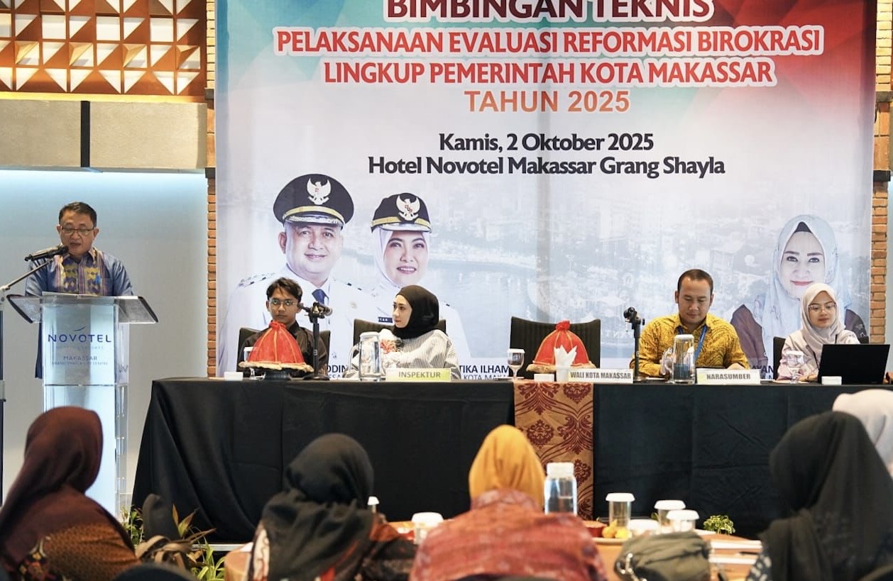 Bimtek Evaluasi Reformasi Birokrasi, Inspektorat Harap ASN Jadi Katalisator Wujudkan Visi-Misi Kota Makassar 