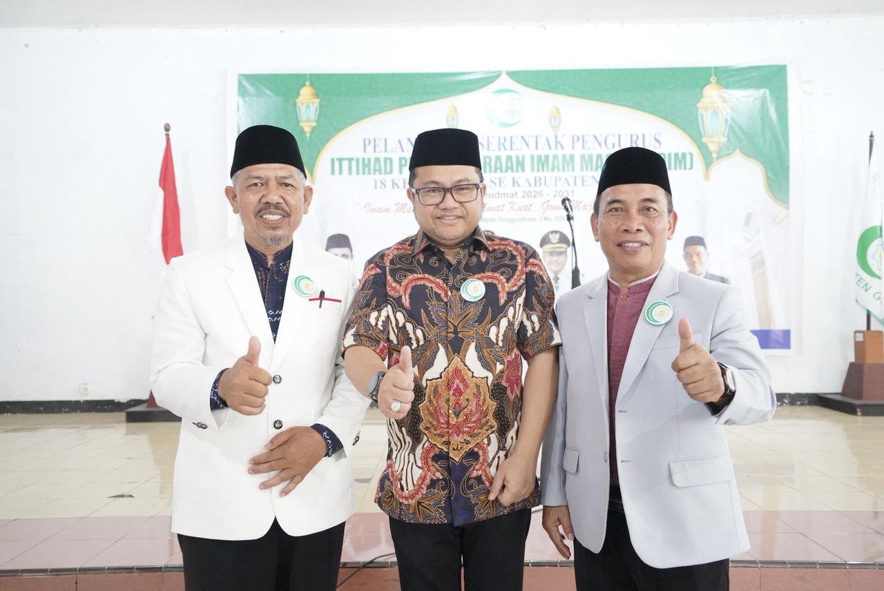 IPIM Gowa Lantik Pengurus Kecamatan, Wabup DM Harap Perkuat Peran Imam Masjid 