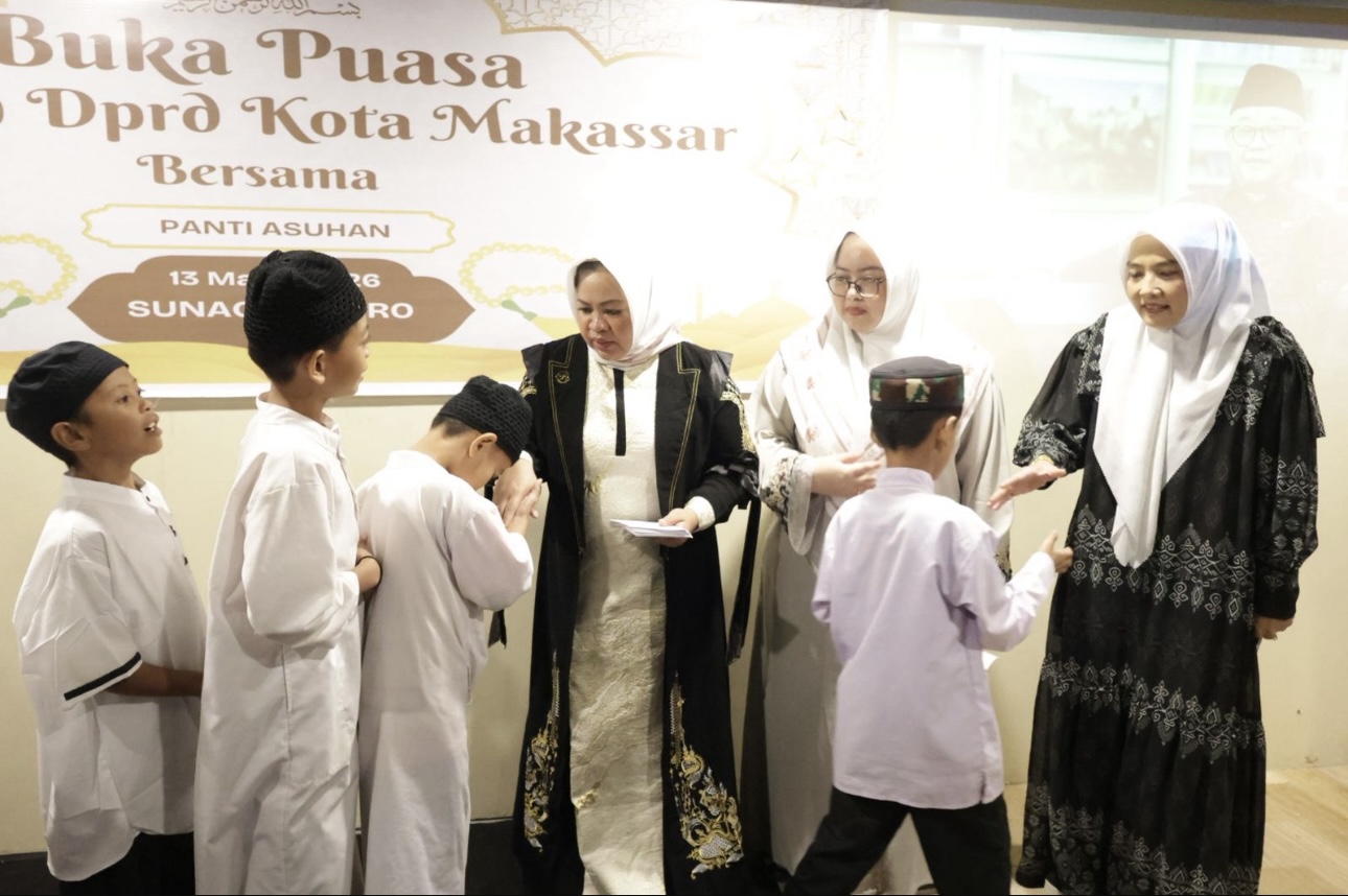 Ikawan DPRD Makassar Santuni Anak Yatim Lewat Buka Puasa Bersama