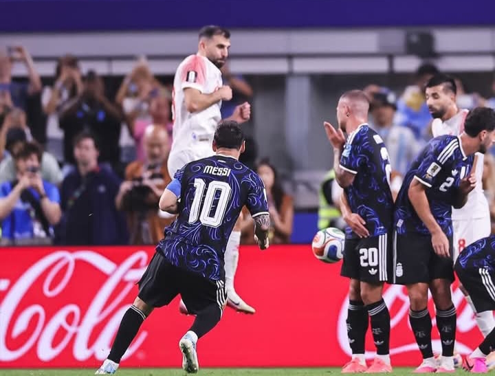 Albiceleste Babat Jordania 3-1, Messi Kembali Cetak Gol Sensasional