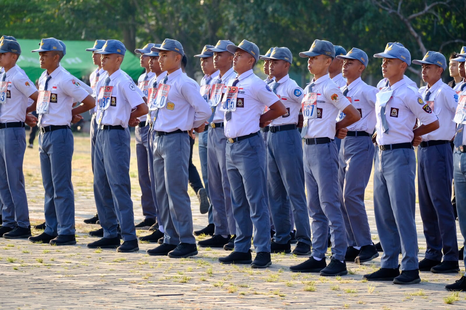  Matangkan Mental, Calon Paskibraka Gowa Diklat 16 Hari