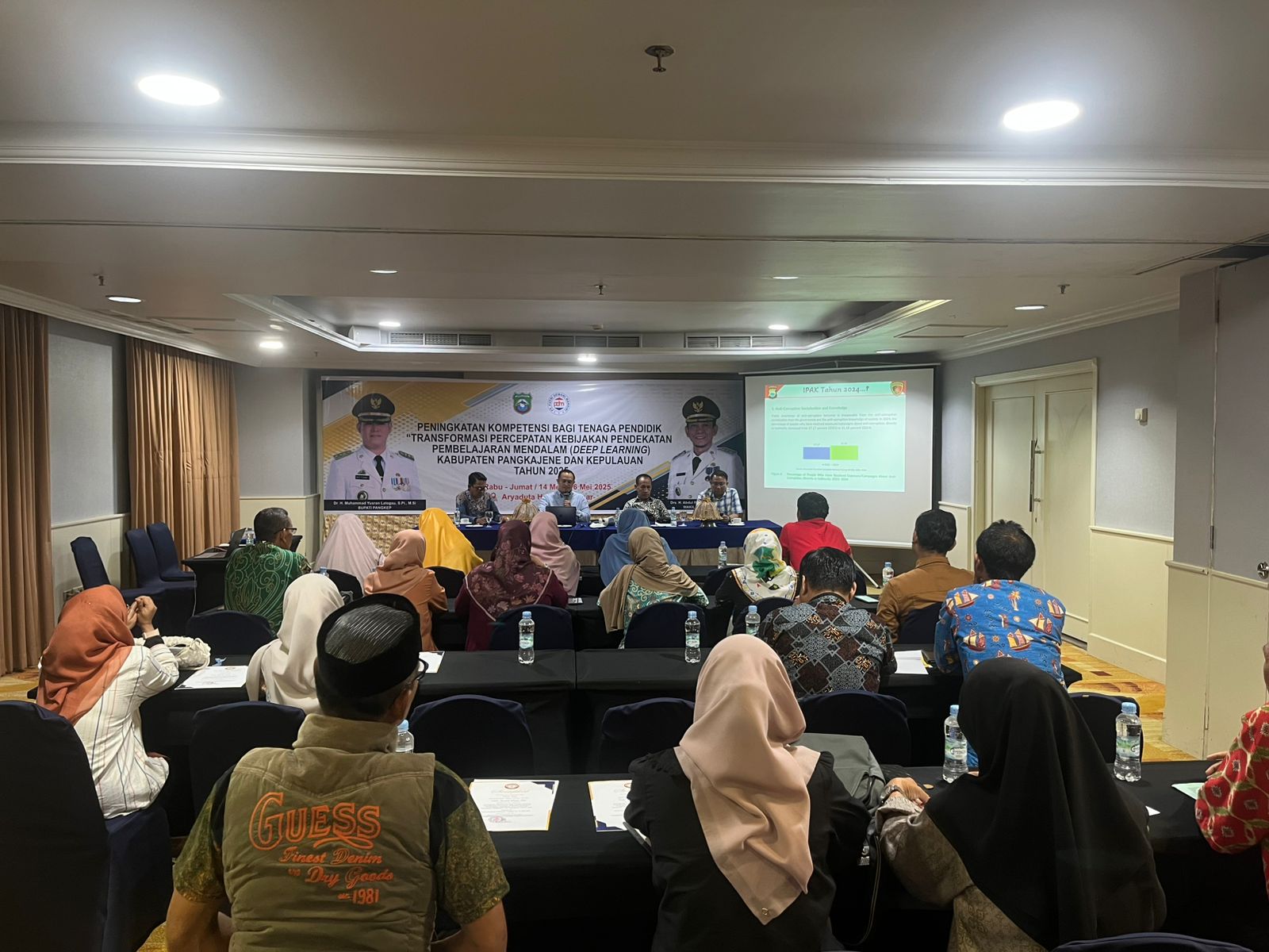 Disdik Pangkep Jamin Bimtek Tingkatkan Kapasitas Tenaga Pendidik