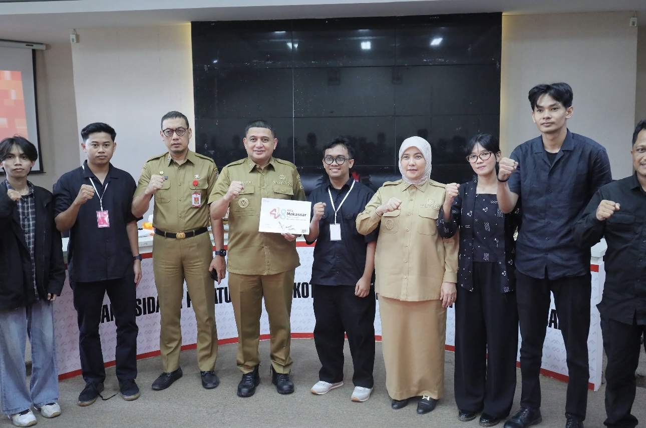 Bertajuk 'Simpul Terpadu' Pemenang Lomba Logo HUT ke-418 Kota Makassar 2025