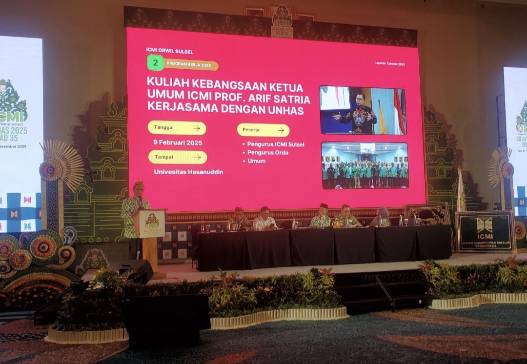 ICMI Sulsel Tampil Menonjol di Silaknas Bali 2025, Paparkan Capaian dan Program Besar 2026