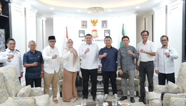 Temui Munafri Arifuddin, Fraksi PPP DPRD Makassar Nyatakan Komitmen Dukung Visi Misi Wali Kota