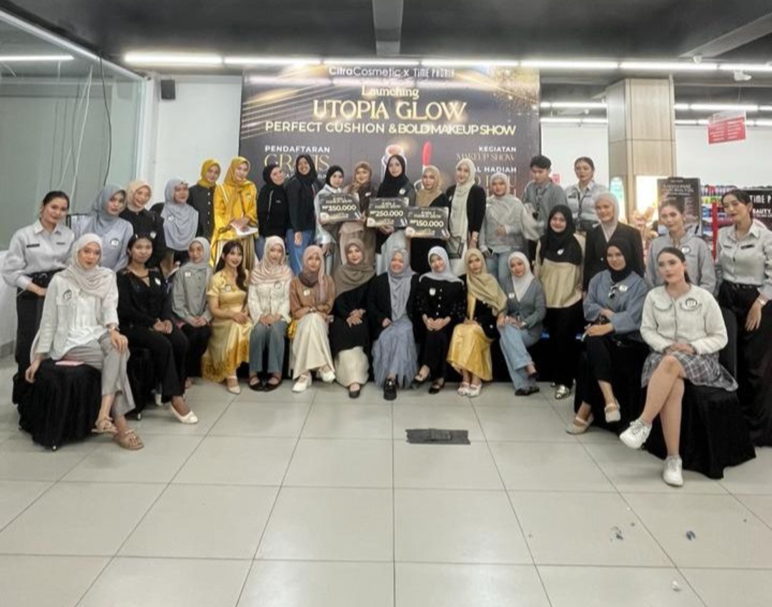 Puluhan Beauty Enthusiast Ikuti Launching Utopia Glow Perfect Cushion di CitraCosmetic