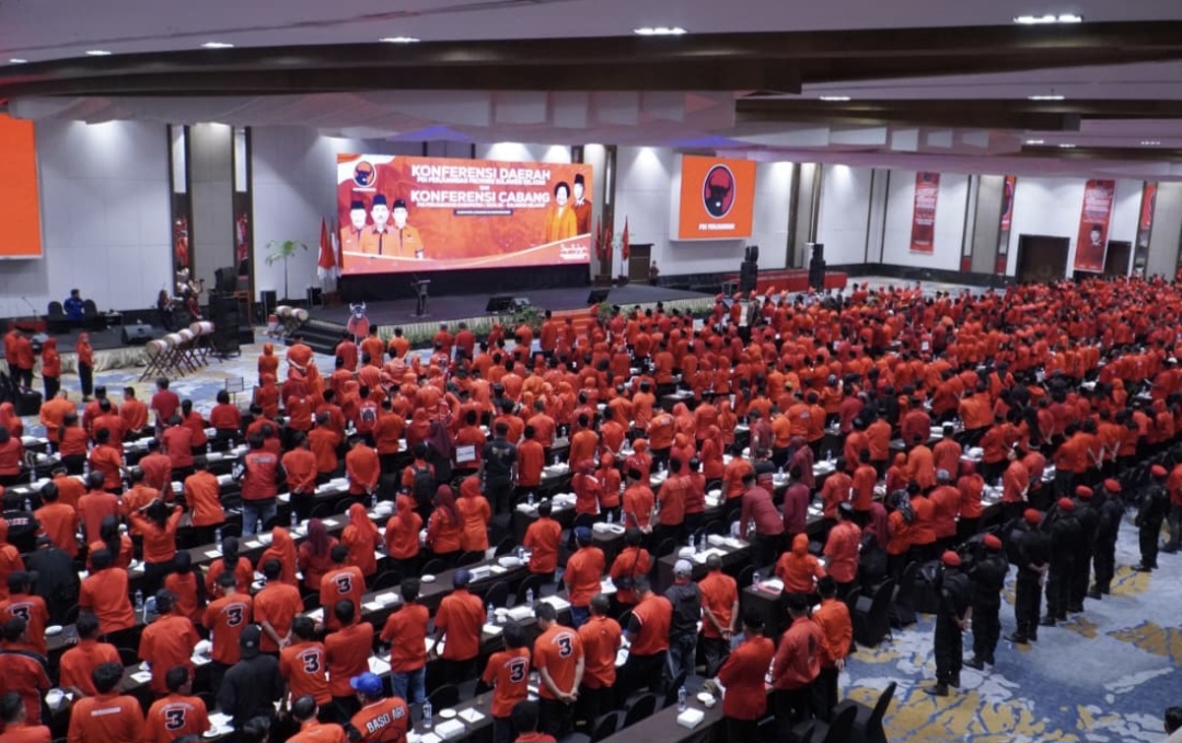 Konferda dan Konfercab VI PDIP Sulsel Rampung, Struktur Kepengurusan DPD dan 24 DPC Resmi Ditetapkan