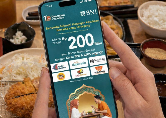 BNI Tawarkan Diskon Bukber hingga Rp200 Ribu di Sejumlah Restoran hingga Juni 2026