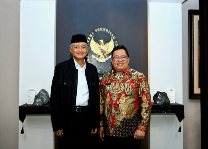 Bupati Takalar Silaturahmi dengan Menteri PU, Infrastruktur Jalan dan Jembatan Jadi Atensi