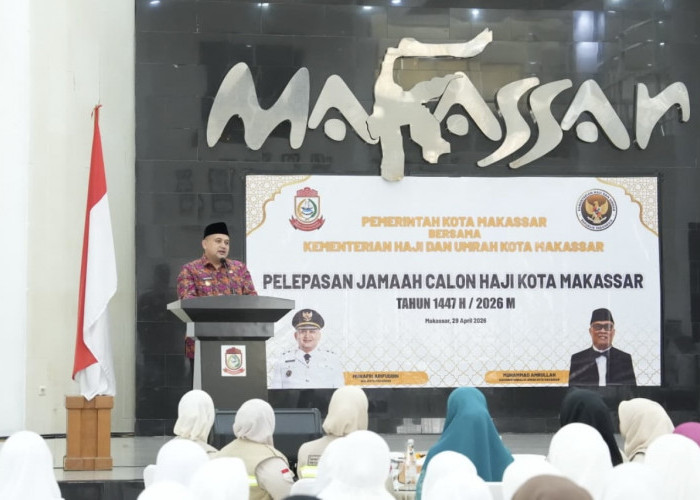 Wali Kota Munafri Lepas 331 JCH Makassar