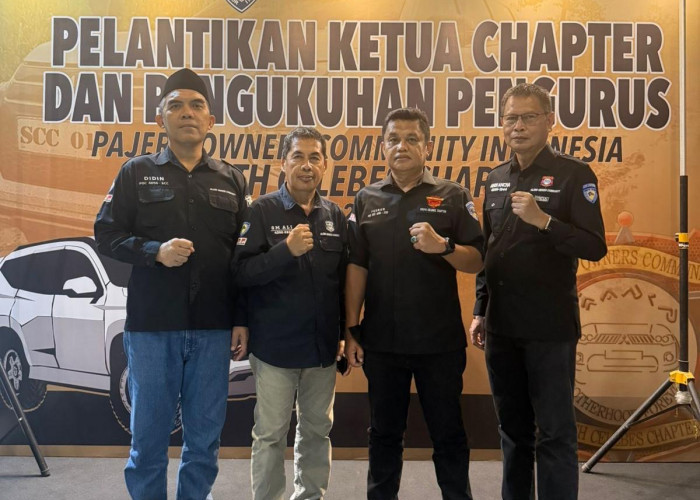 Pelantikan Pengurus Chapter POC SCC, Om Ali Serukan Nilai Kekompakan dan Solidaritas