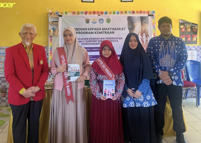 Tim PKM Unhas Inisiasi Duta Sekolah untuk Pencegahan Wasting di UPTD SDN 191 Barru 