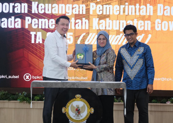 Terdepan Tata Kelola Keuangan, Pemkab Gowa Incar WTP ke-14