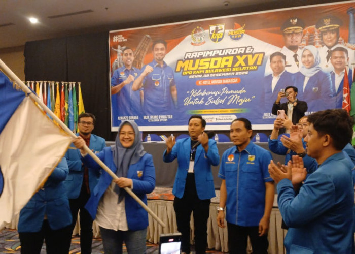 Vonny Ameliani Suardi Terpilih di Musda KNPI XVI Sulsel