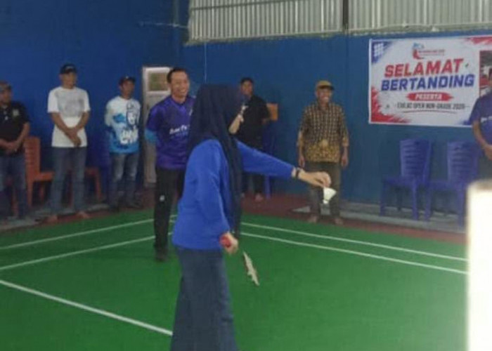 Bupati Talenrang Buka Kejuaraan EXO BC Open, Diikuti Pebulutangkis Gowa-Takalar