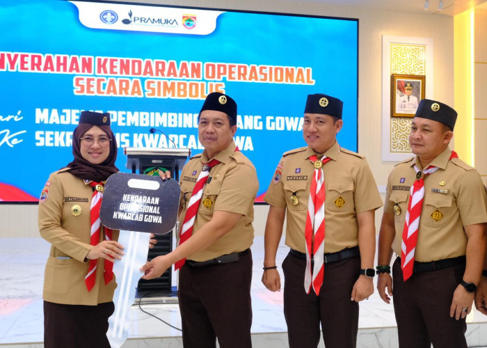 Kwarcab Gowa Dorong Anggota Pramuka Berwirausaha 