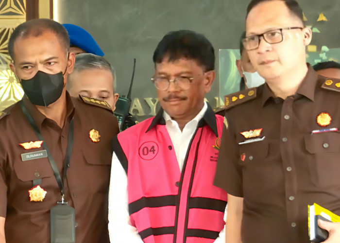 Kasus BTS Kominfo: PK Ditolak MA, Johnny Plate Tetap Dibui 15 Tahun